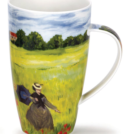 Dunoon Kaffee-Becher Tee-Tasse Henley Impressionists Poppies Field