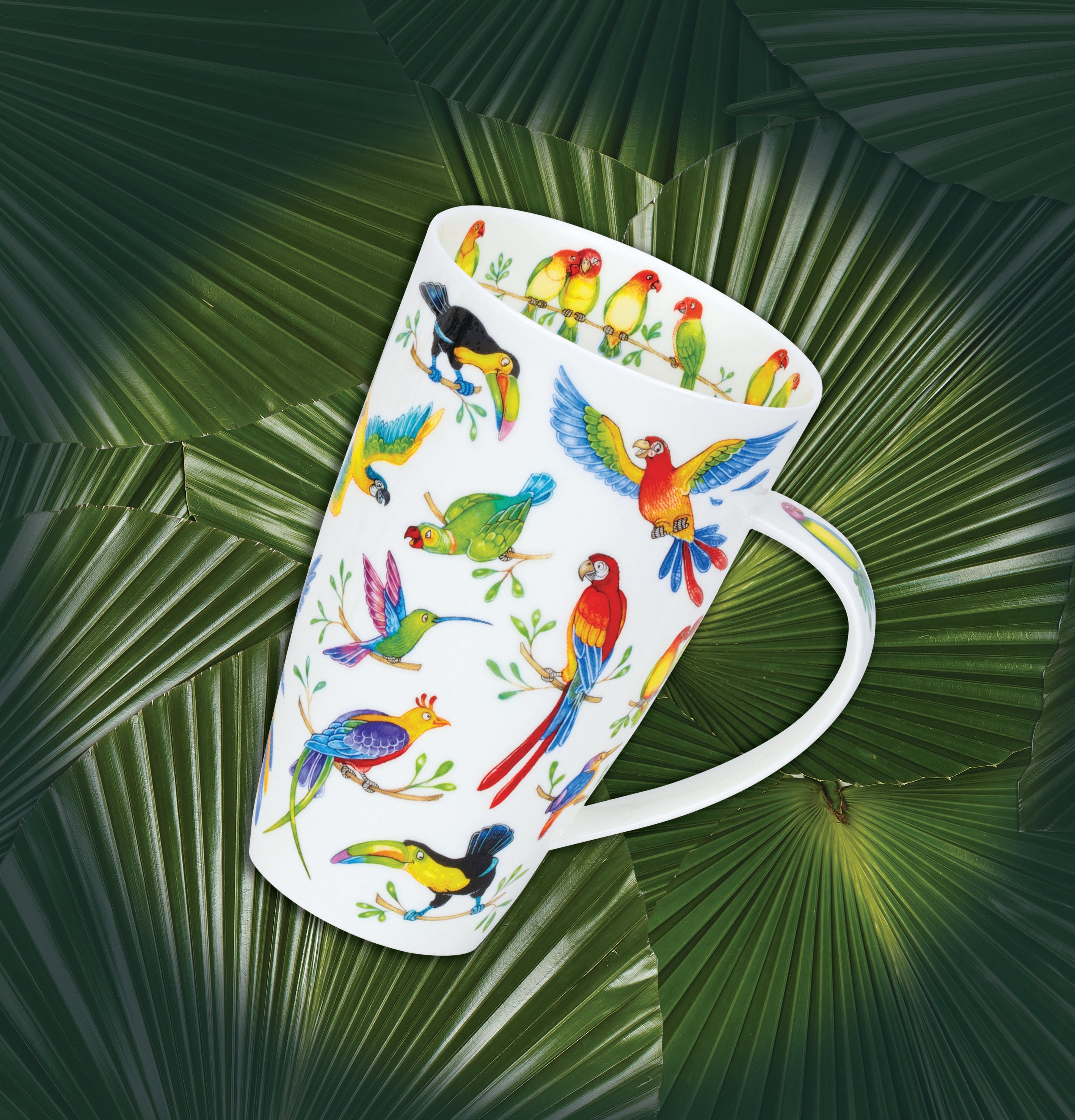 Dunoon Becher Teetasse Kaffeetasse Henley Porzellan-Becher verschiedene Dekore