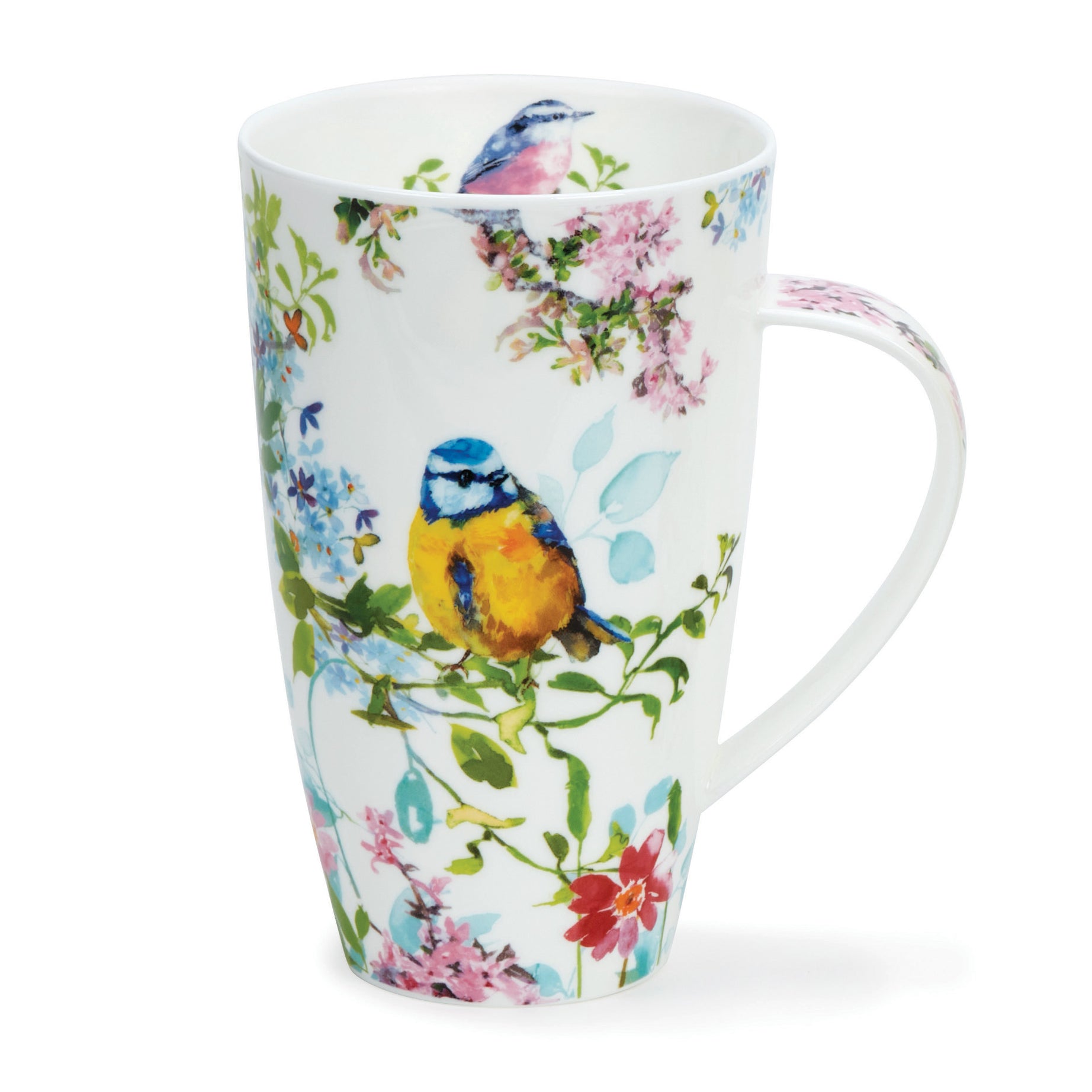 Dunoon Becher Form Henley - Dekor MORNING SONG - BLUE TIT