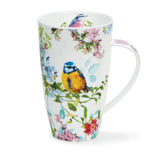 Dunoon Becher Form Henley - Dekor MORNING SONG - BLUE TIT