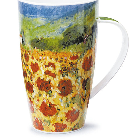 Dunoon Kaffee-Becher Tee-Tasse Henley Paysage Sunflower