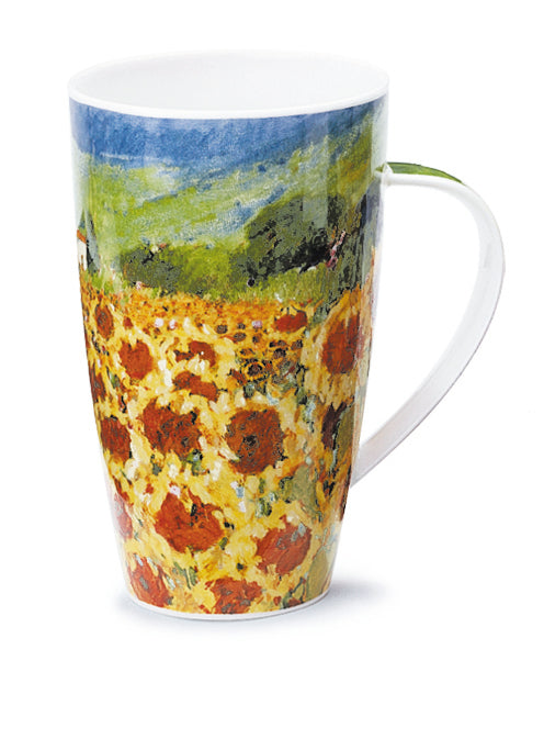 Dunoon Kaffee-Becher Tee-Tasse Henley Paysage Sunflower