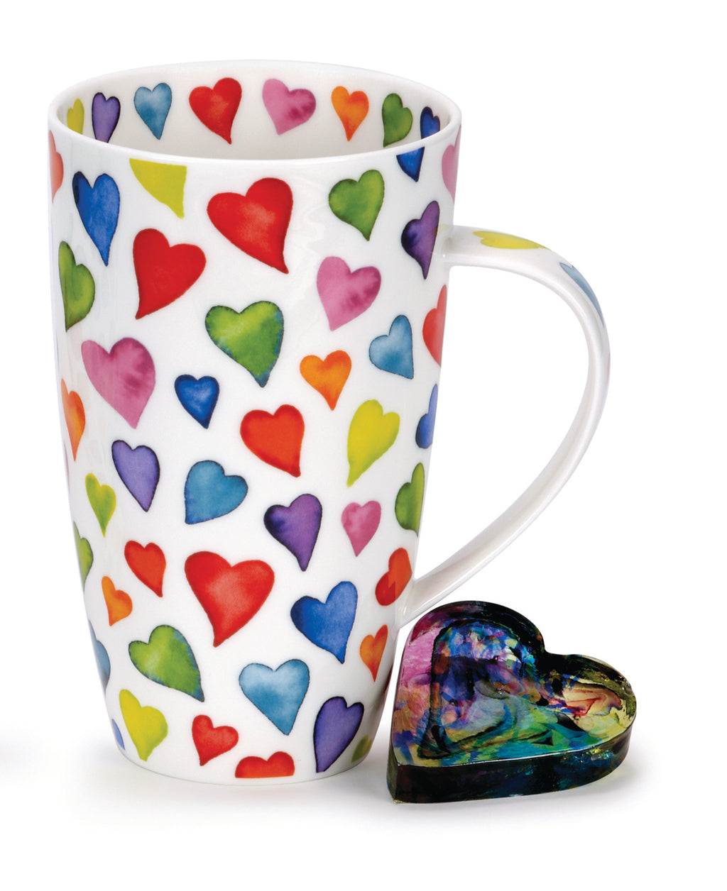 Dunoon Becher Teetasse Kaffeetasse Henley Porzellan-Becher Muster verschiedene Dekore