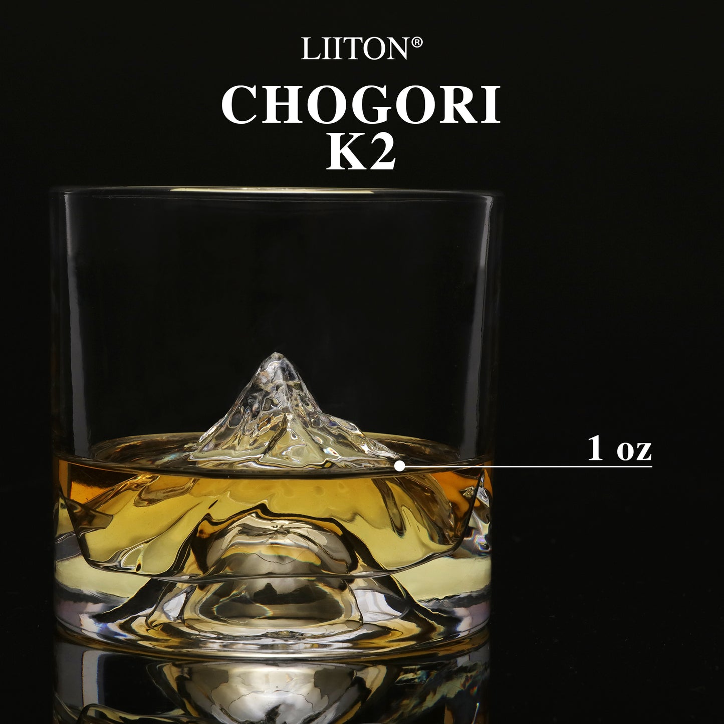 Liiton Whiskeyglas 2er-Set mit Innovativem Chill-Charge System™