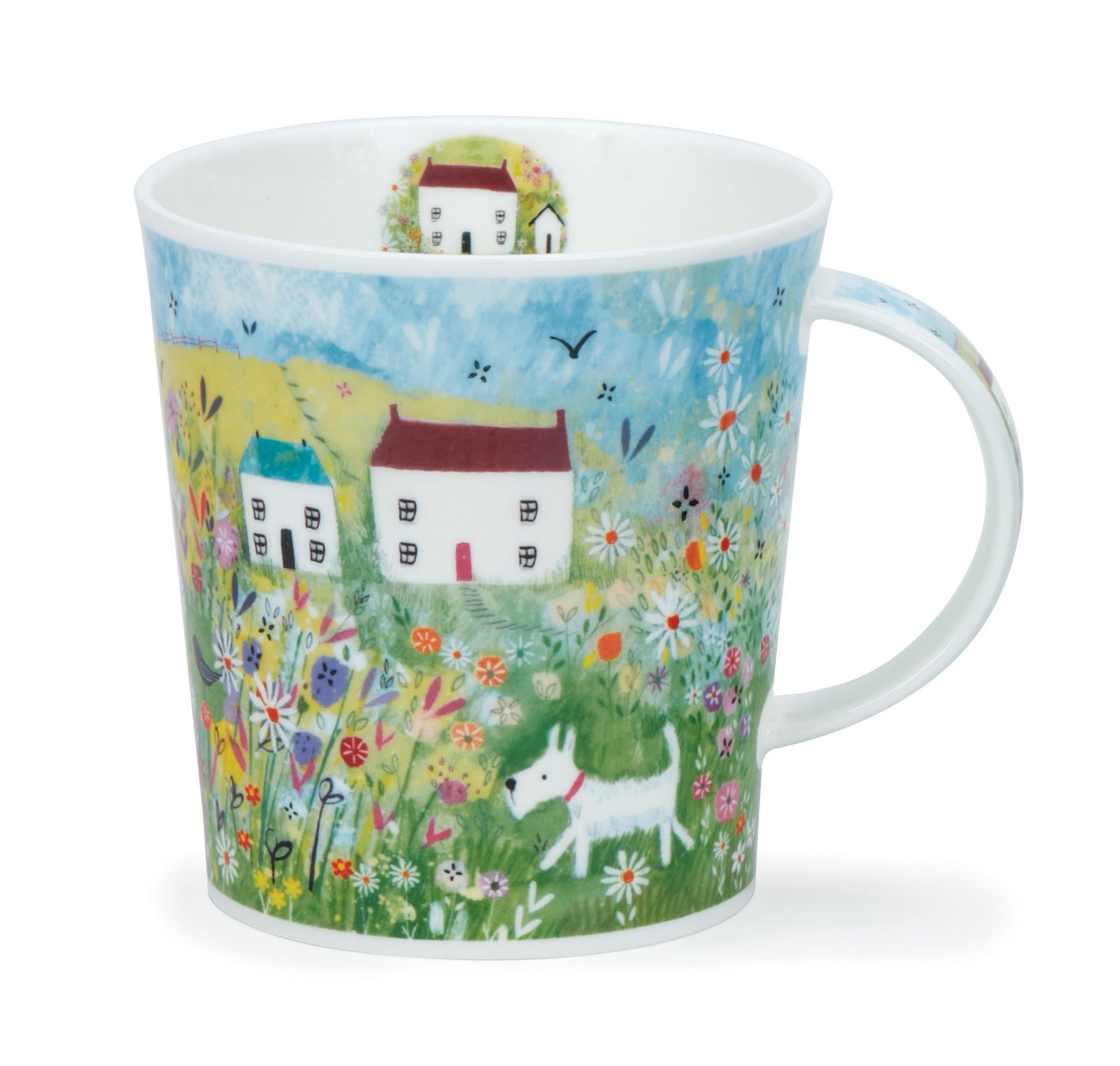 Dunoon Becher Form Lomond - Dekor COTTAGE WALK - DOG