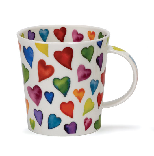 Dunoon Becher Teetasse Kaffeetasse Lomond Warm Hearts