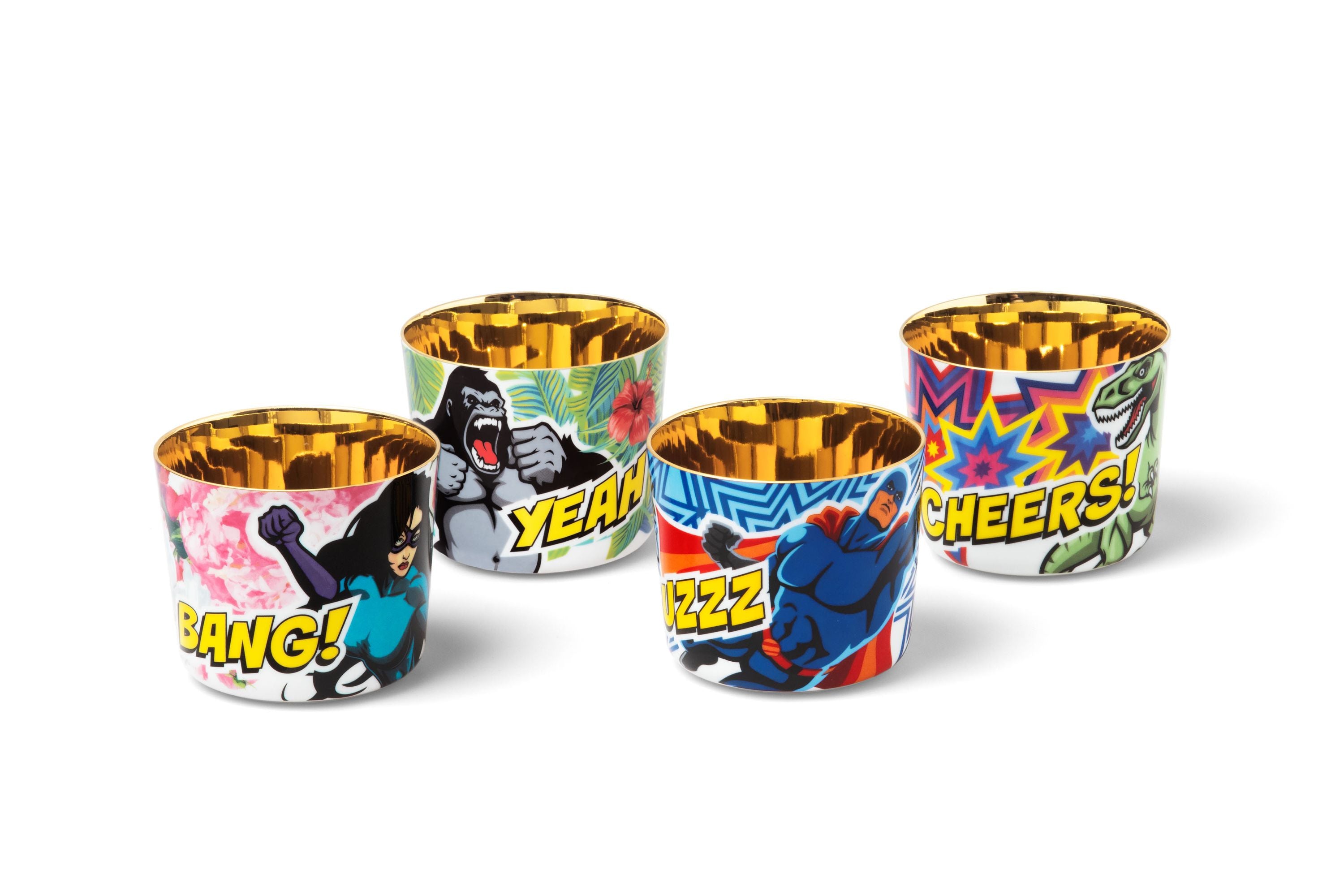 Sieger by Fürstenberg Champagnerbecher MARVELLOUS MONKEY - SERIE: SIP OF GOLD