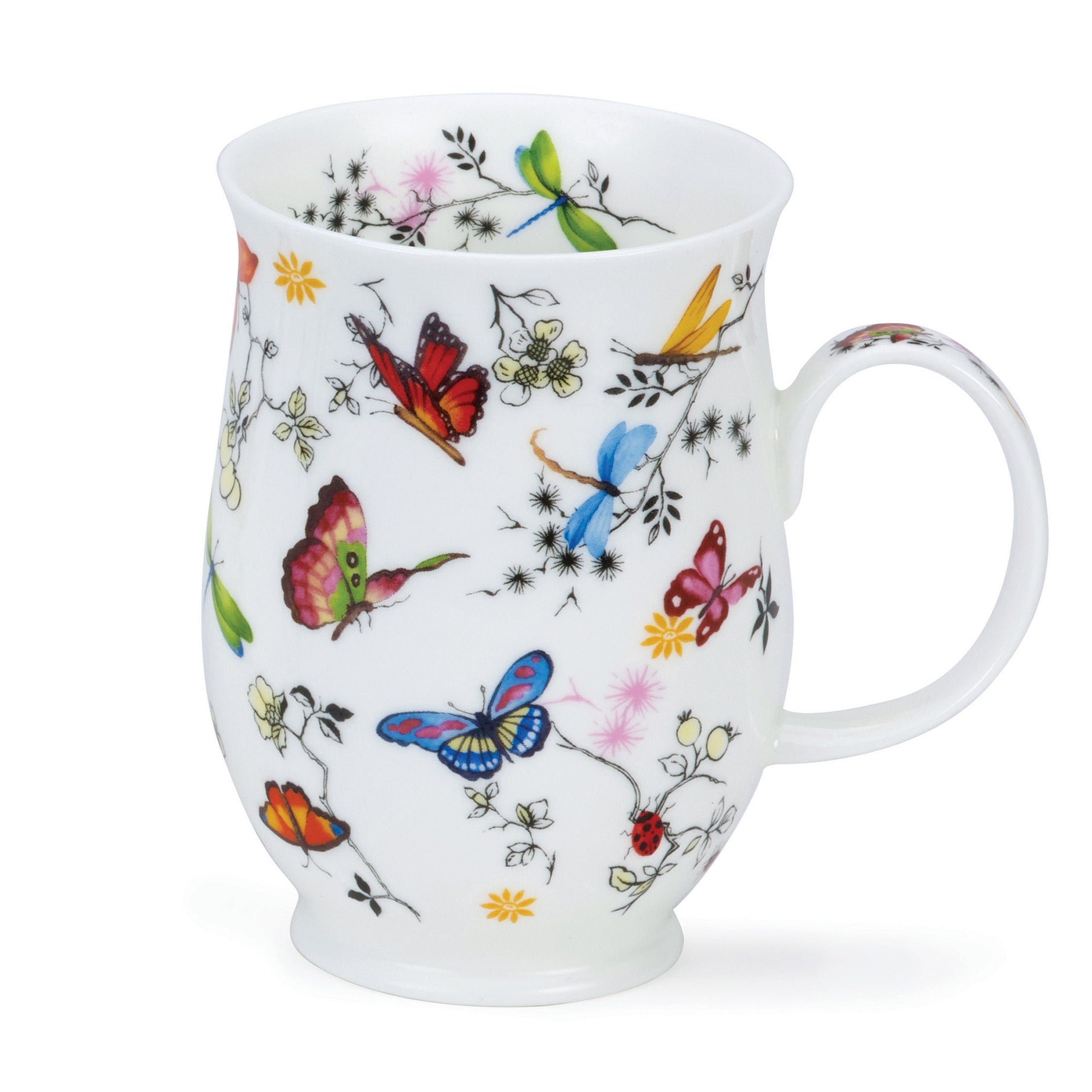 Dunoon Kaffee-Becher Tee-Tasse Suffolk Paradise Schmetterling