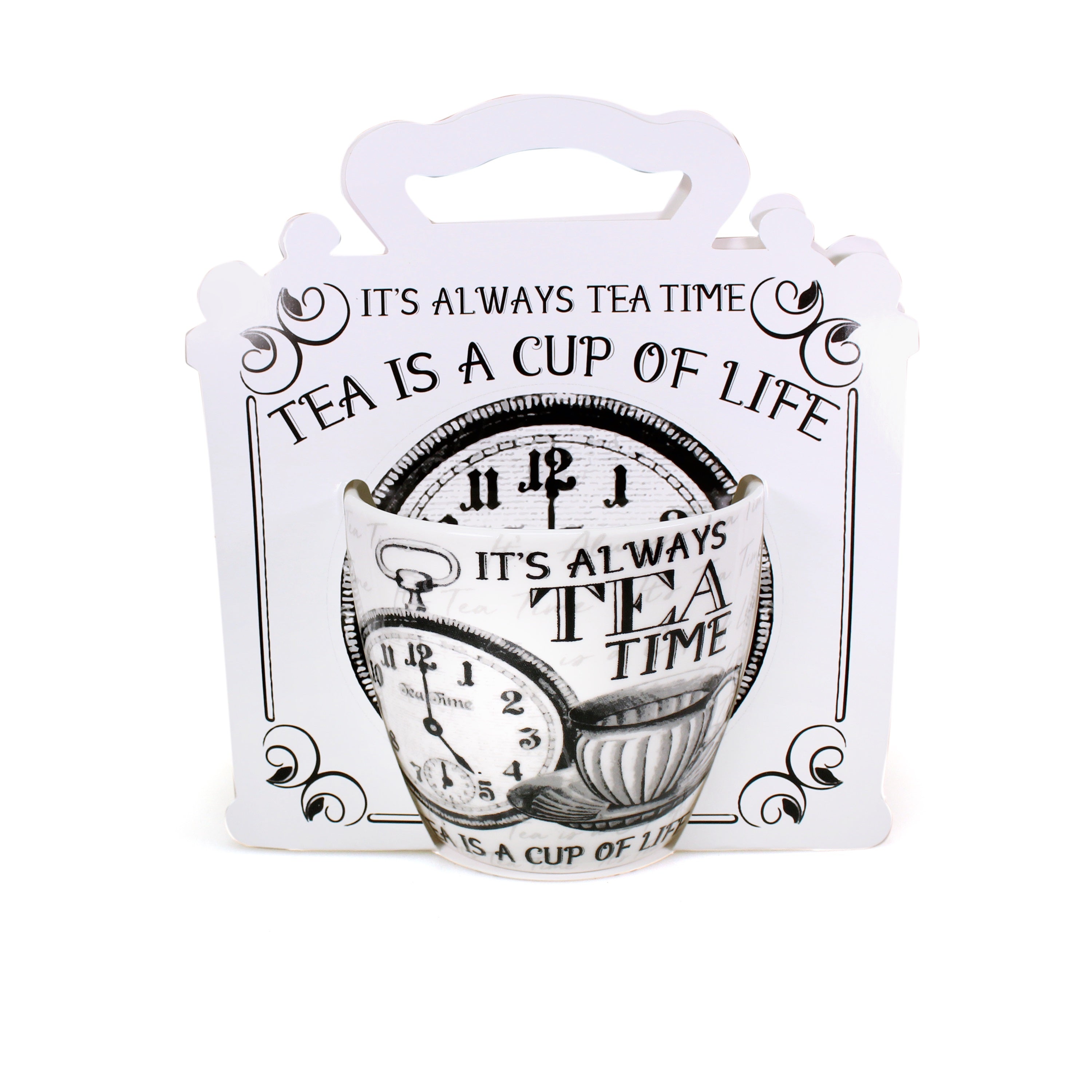 Henkelbecher in Geschenkverpackung