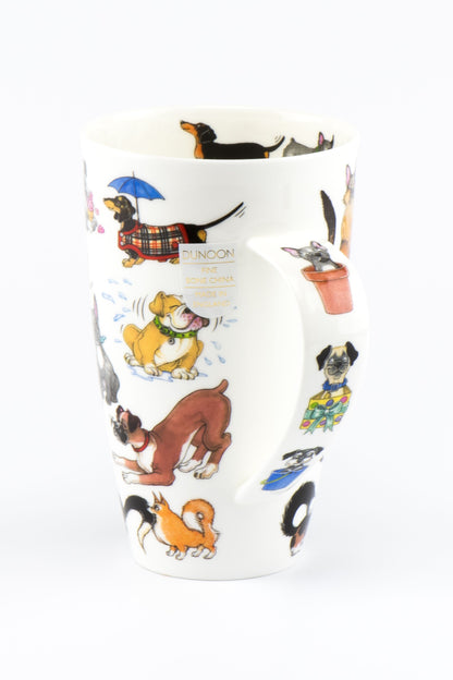 Dunoon Becher Teetasse Kaffeetasse Henley Porzellan-Becher verschiedene Dekore