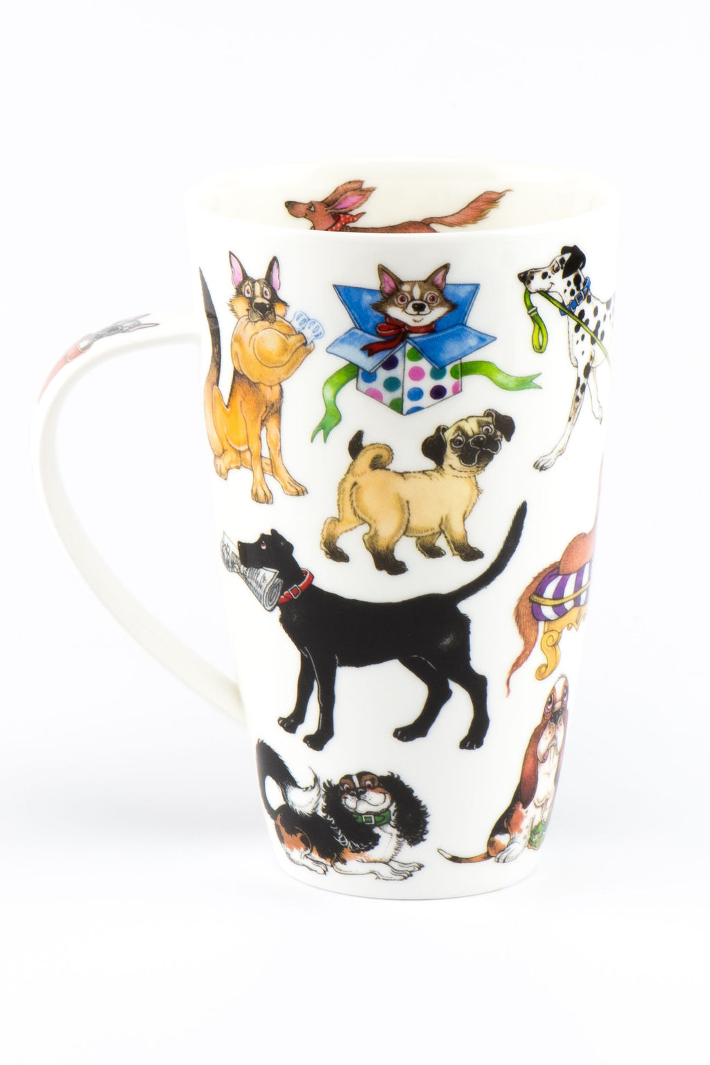 Dunoon Becher Teetasse Kaffeetasse Henley Porzellan-Becher verschiedene Dekore