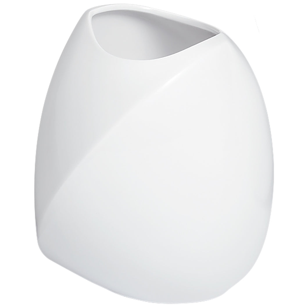 Vase, Weiß, H 12 cm