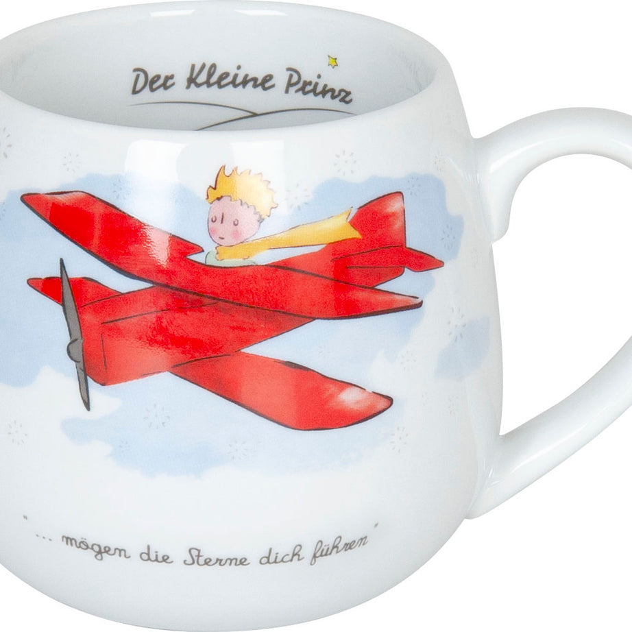 Kuschelbecher Der Kleine Prinz-Flugzeug(dt.)