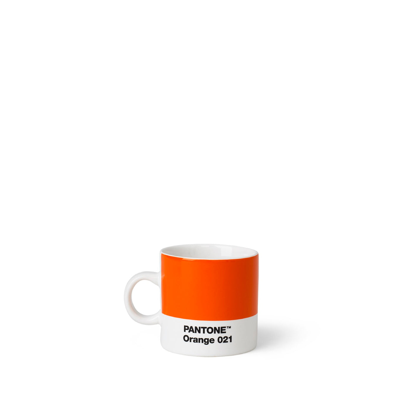 Porzellan-Espressotasse, Orange 021
