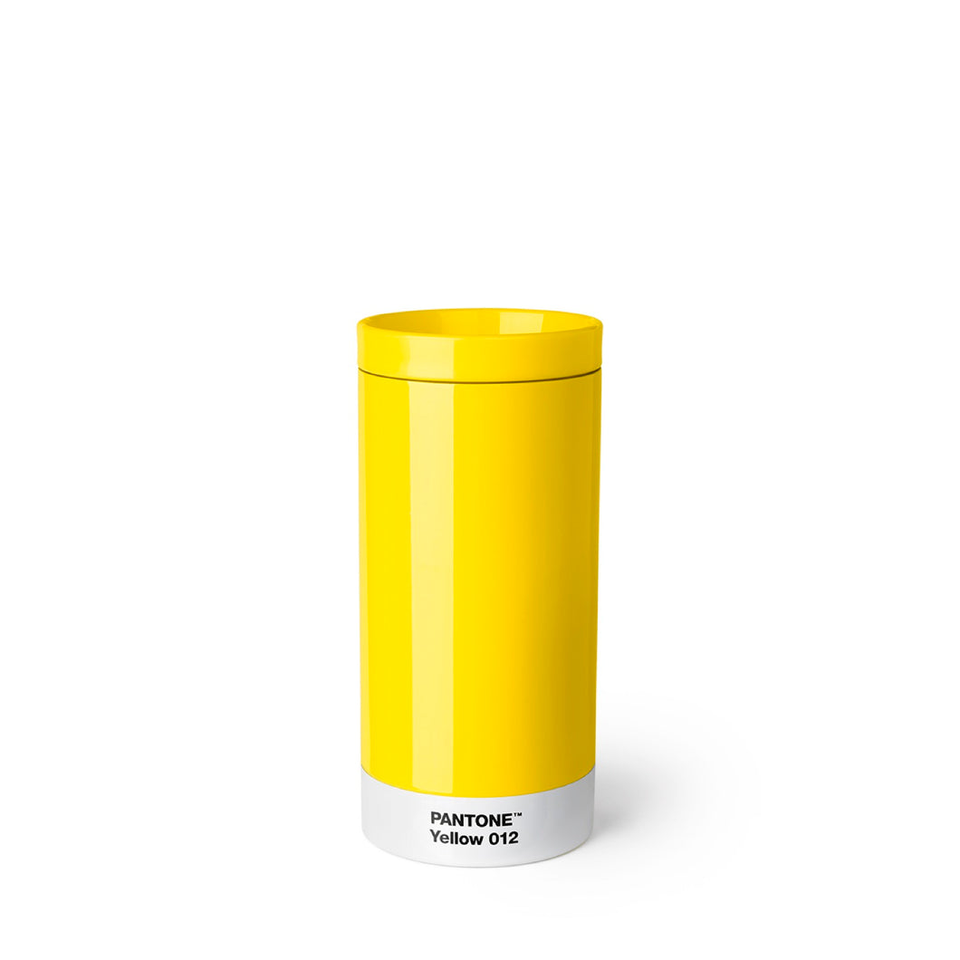 To Go Cup aus Edelstahl, Yellow 012