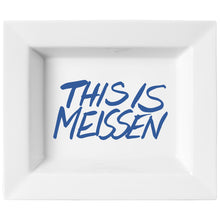 Load image into Gallery viewer, [10] Vide-Poche, groß, &quot;The MEISSEN Vide-Poche Collection&quot;, &quot;This is Meissen&quot;, 21 x 18,5 cm
