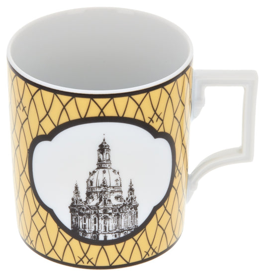 Henkelbecher, Form "Berlin", City Mug, "Dresden", V 0,25 l