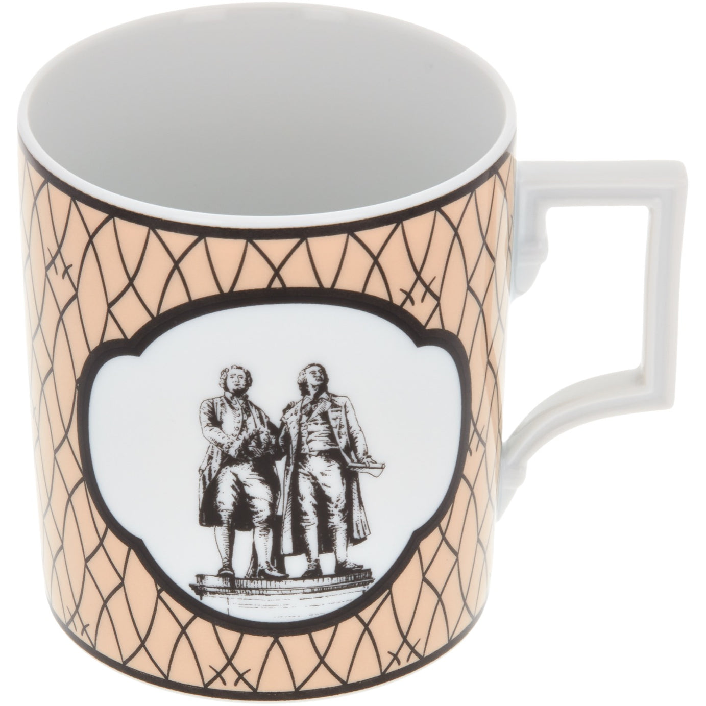 Henkelbecher, Form "Berlin", City Mug, "Weimar", V 0,25 l