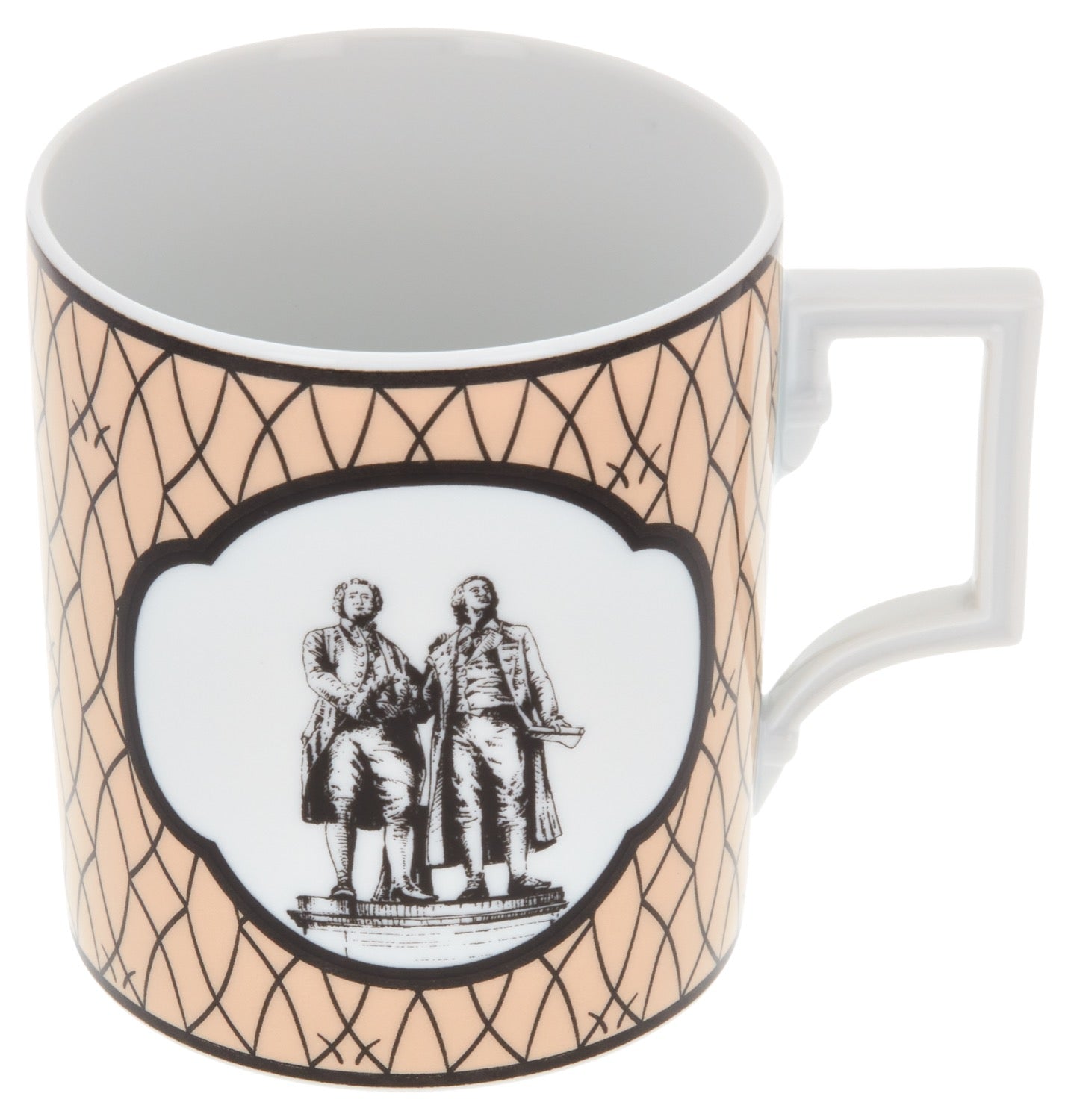 Henkelbecher, Form "Berlin", City Mug, "Weimar", V 0,25 l