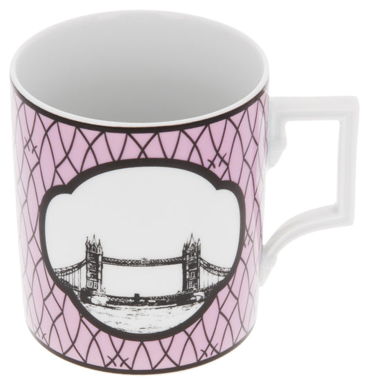 Henkelbecher, Form "Berlin", City Mug, "London", V 0,25 l