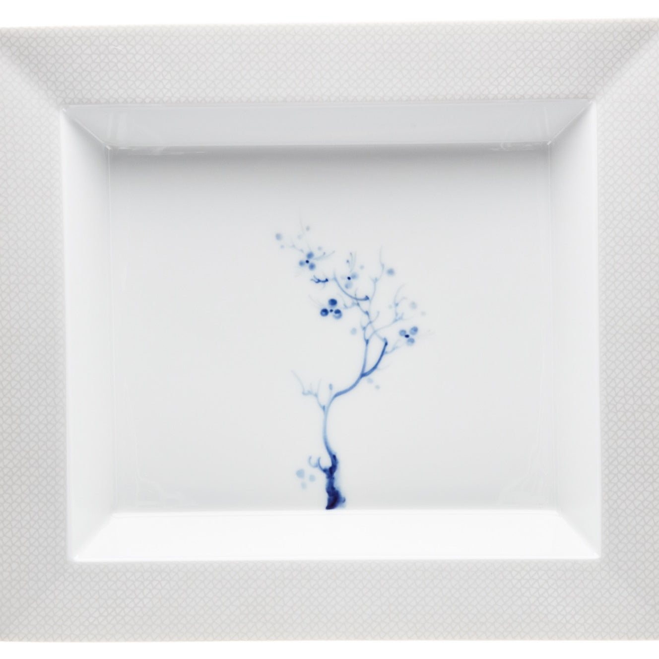 Vide-Poche, groß, Blue Orchid White, 21 x 18,5 cm