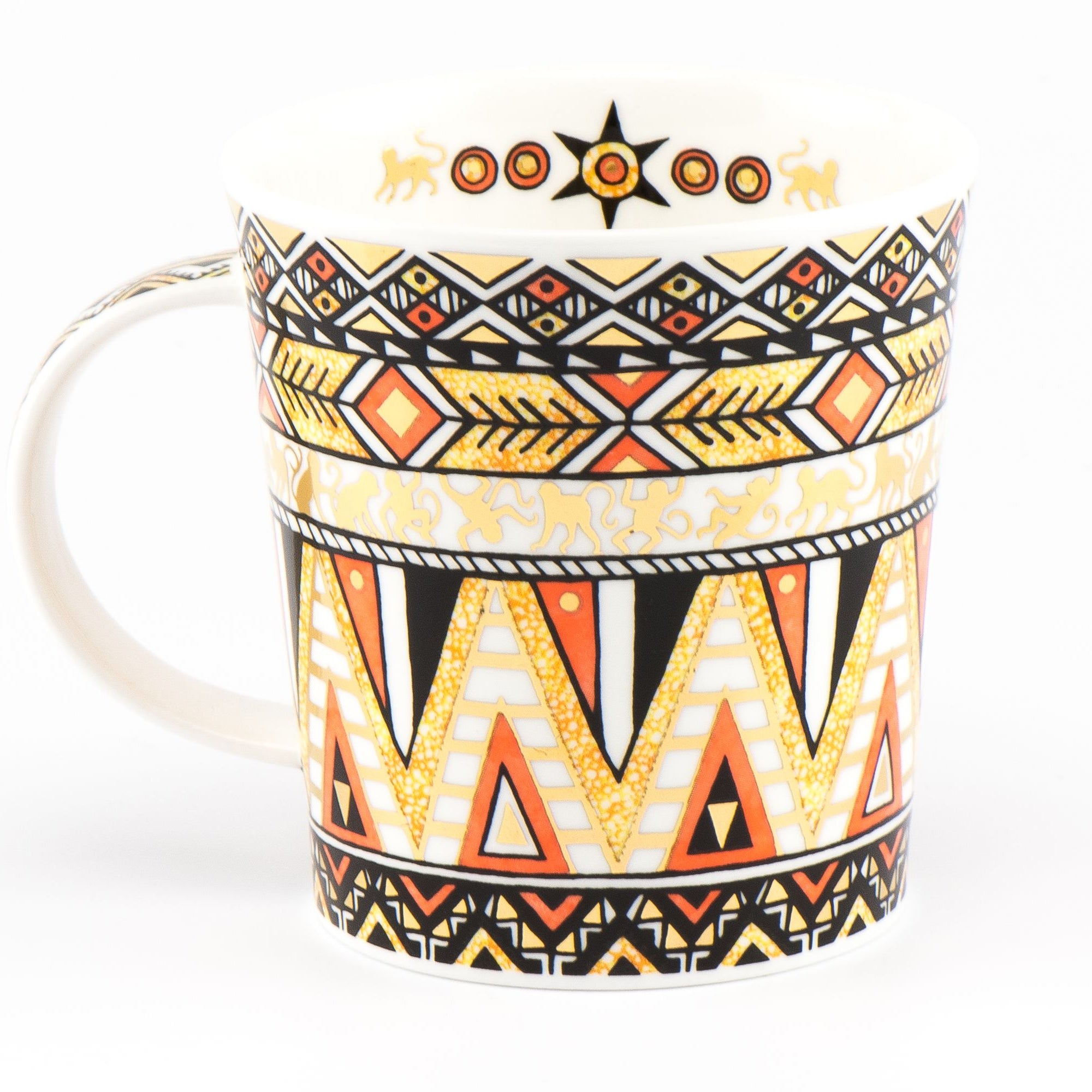 Dunoon Becher Teetasse Kaffeetasse Lomond Afrika Affen