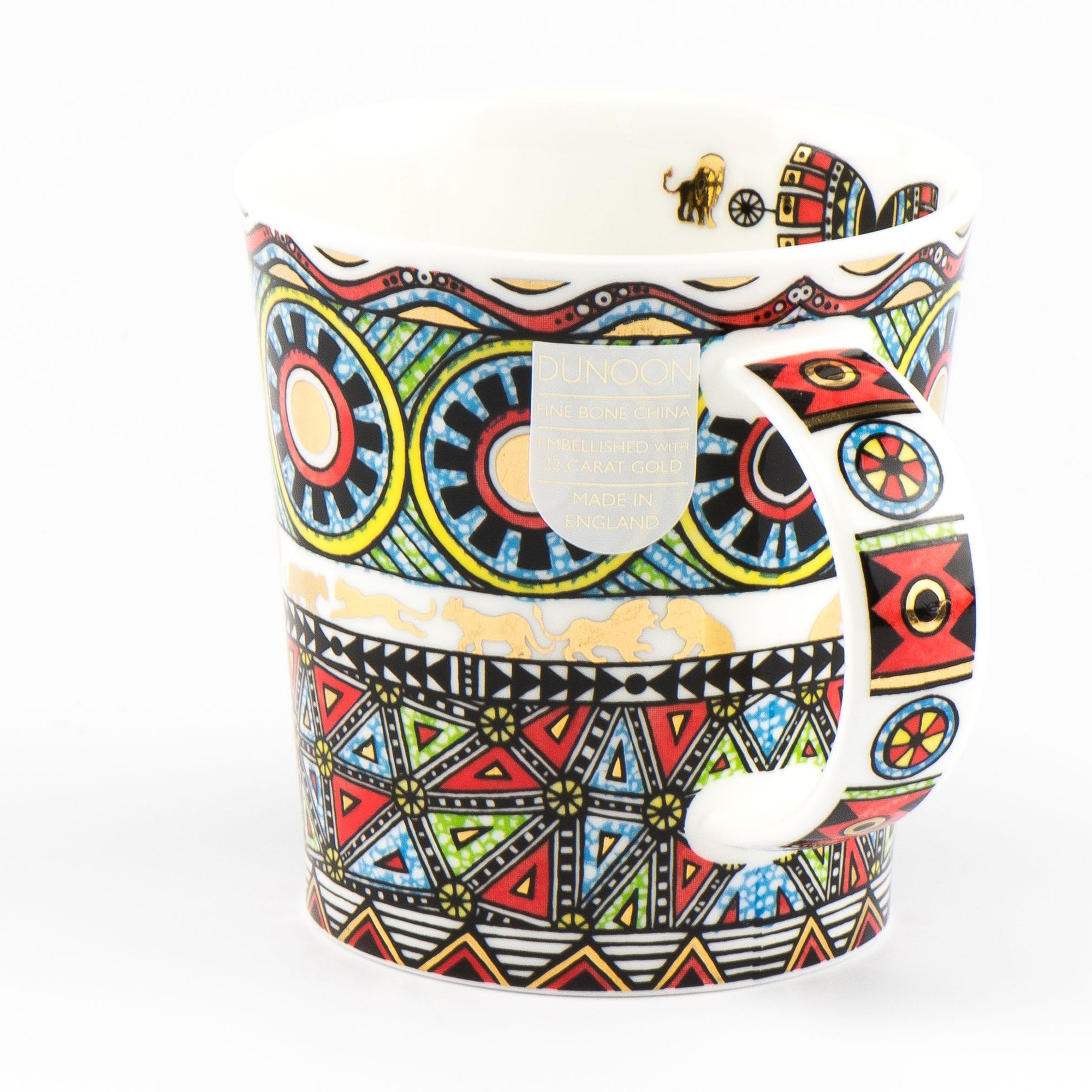 Dunoon Becher Teetasse Kaffeetasse Lomond Afrika Löwe