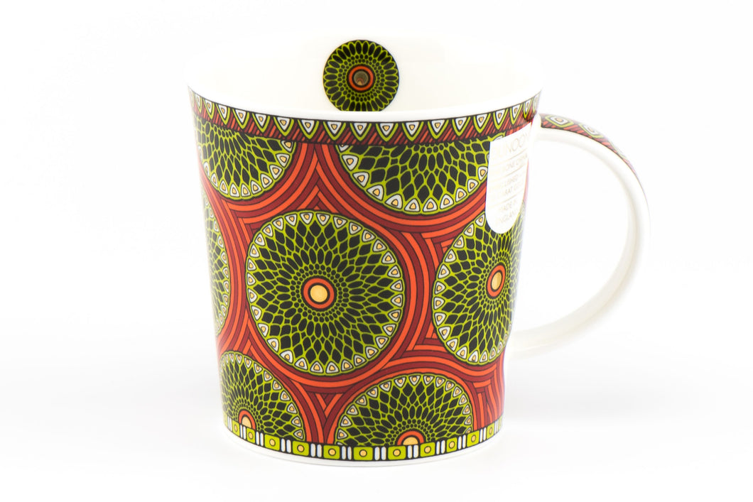 Dunoon Becher Teetasse Kaffeetasse Lomond Masai grün