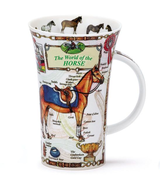 Dunoon Becher Teetasse Kaffeetasse  Glencoe World of the Horse