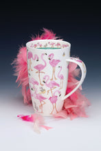 Lade das Bild in den Galerie-Viewer, Dunoon Becher Teetasse Kaffeetasse Henley Flamingo Flamboyance pink

