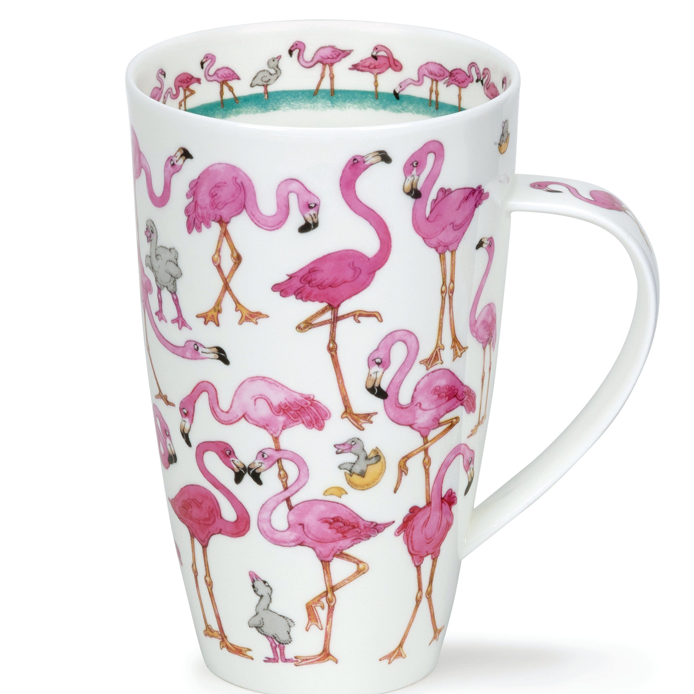 Dunoon Becher Teetasse Kaffeetasse Henley Flamingo Flamboyance pink