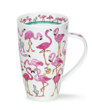 Lade das Bild in den Galerie-Viewer, Dunoon Becher Teetasse Kaffeetasse Henley Flamingo Flamboyance pink
