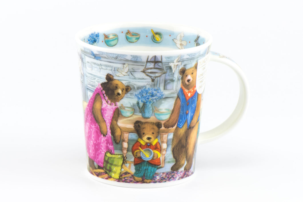 Dunoon Becher Teetasse Kaffeetasse Lomond Fairy Tales Goldlöckchen und die Bären