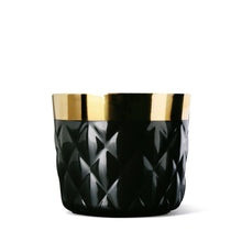 Load image into Gallery viewer, Sieger by Fürstenberg Champagnerbecher NOIR CUSHION - SERIE: SIP OF GOLD
