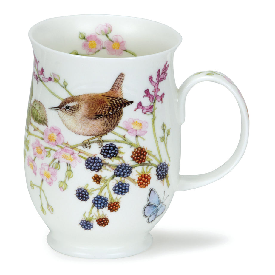 Dunoon Kaffee-Becher Tee-Tasse Suffolk Hedgerow Bird Sperling