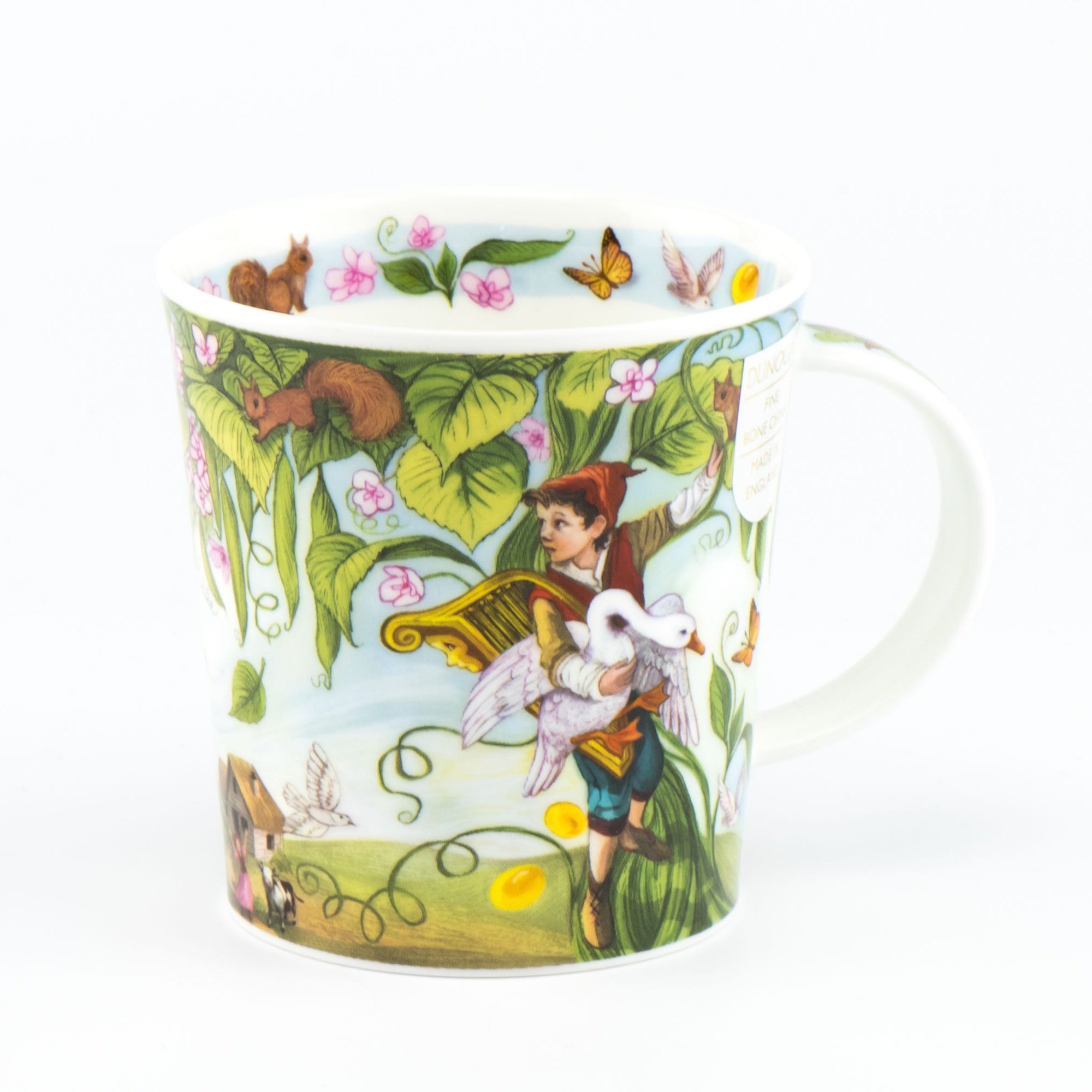 Dunoon Becher Teetasse Kaffeetasse Lomond Fairy Tales Hans und die Bohnenranke